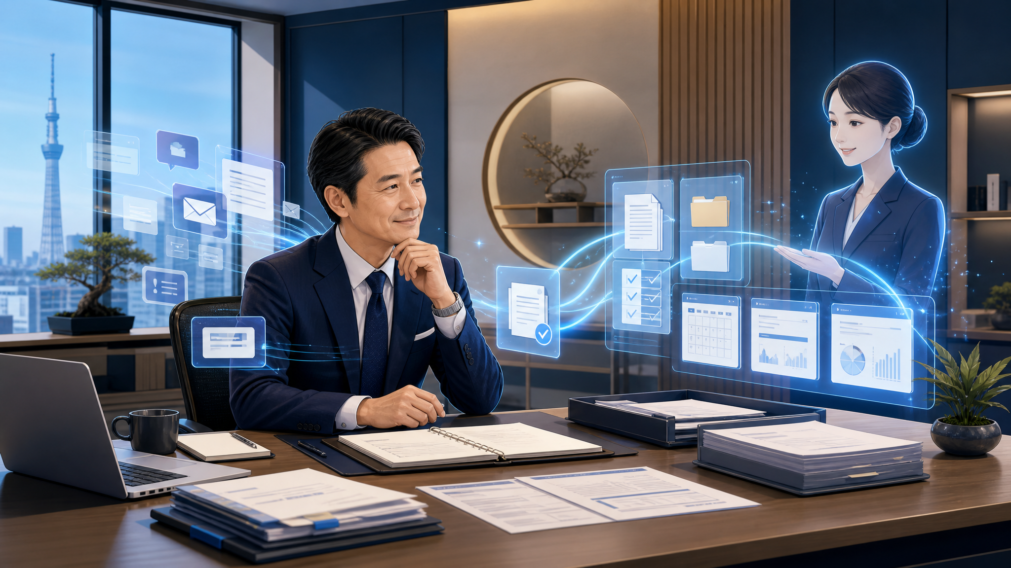 社長の困りごとをAI特命室が実務補佐AIで支えるアイキャッチ画像