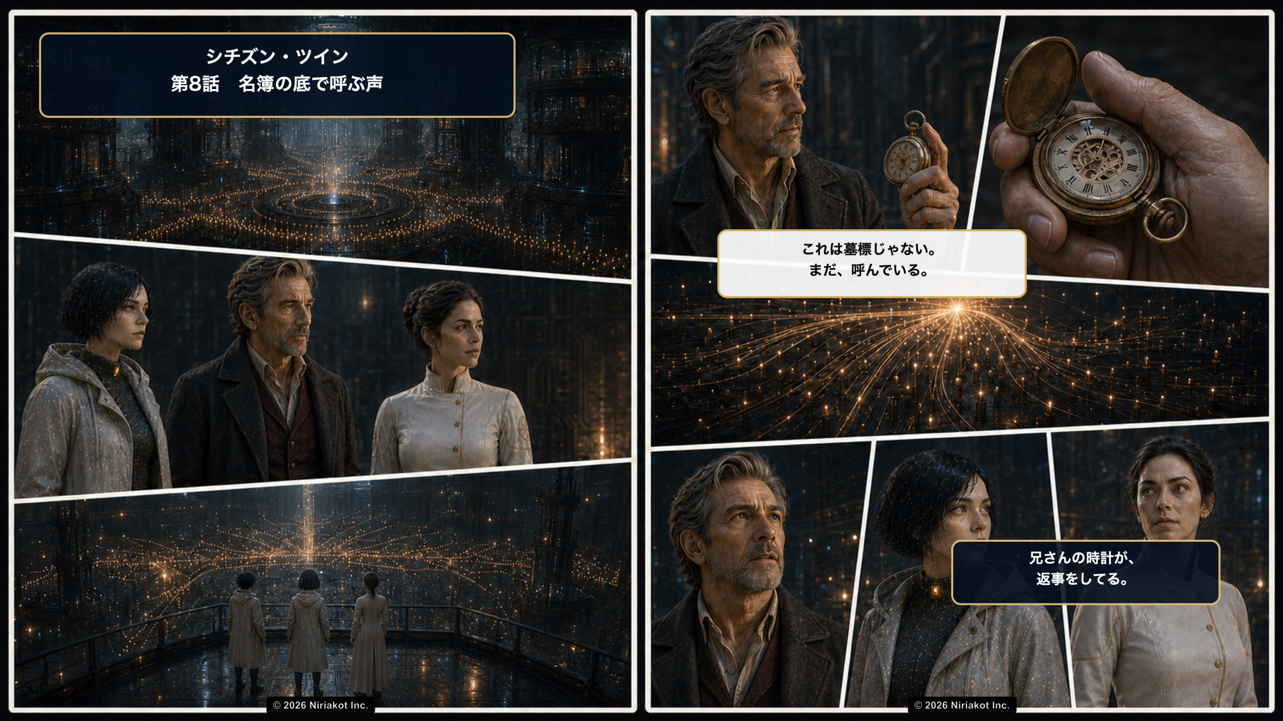 シチズン・ツイン 第8話『名簿の底で呼ぶ声』見開き1