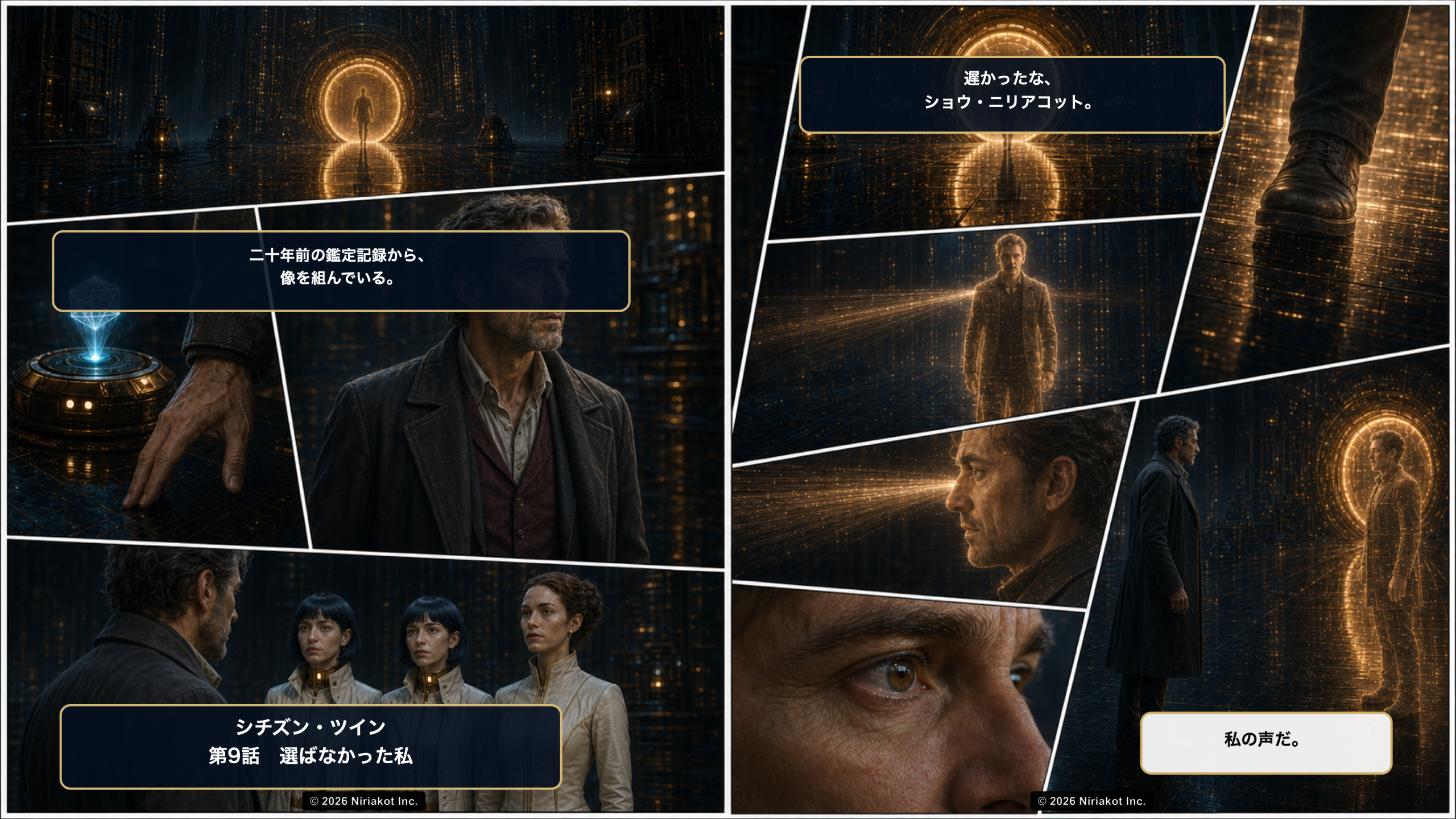 シチズン・ツイン 第9話『選ばなかった私』見開き1