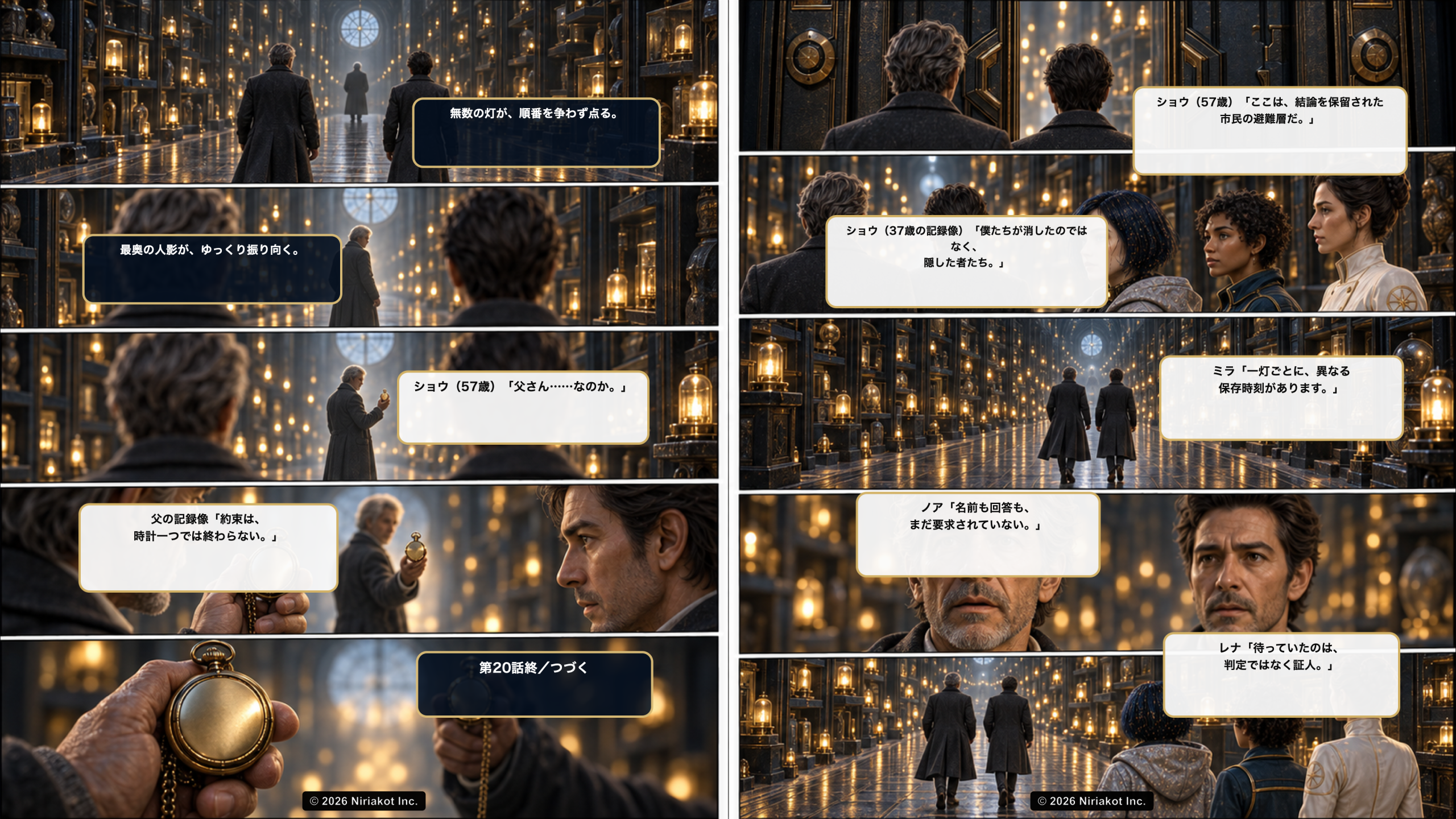 シチズン・ツイン 第20話『時計が覚えていた約束』見開き5