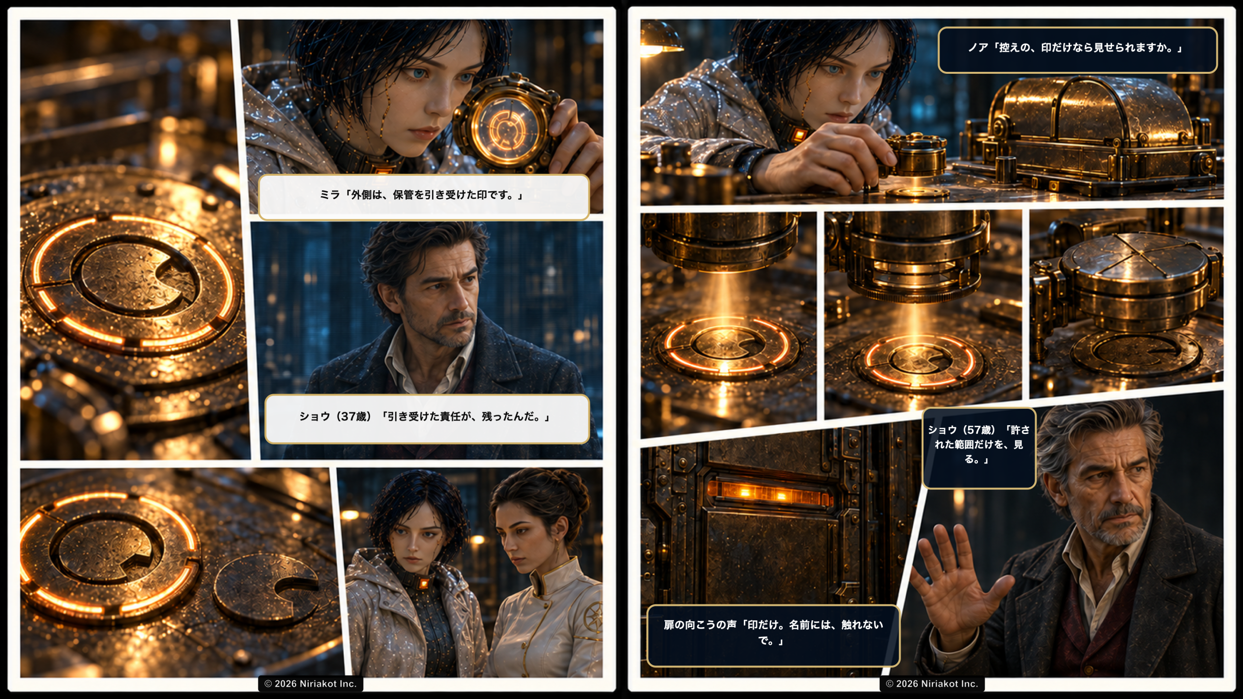 シチズン・ツイン 第33話『封印の持ち主』見開き2